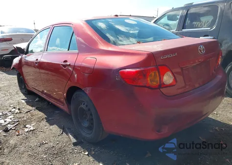 2010 Toyota Corolla Le z USA, uszkodzony, nr VIN 1NXBU4EE9AZ211681